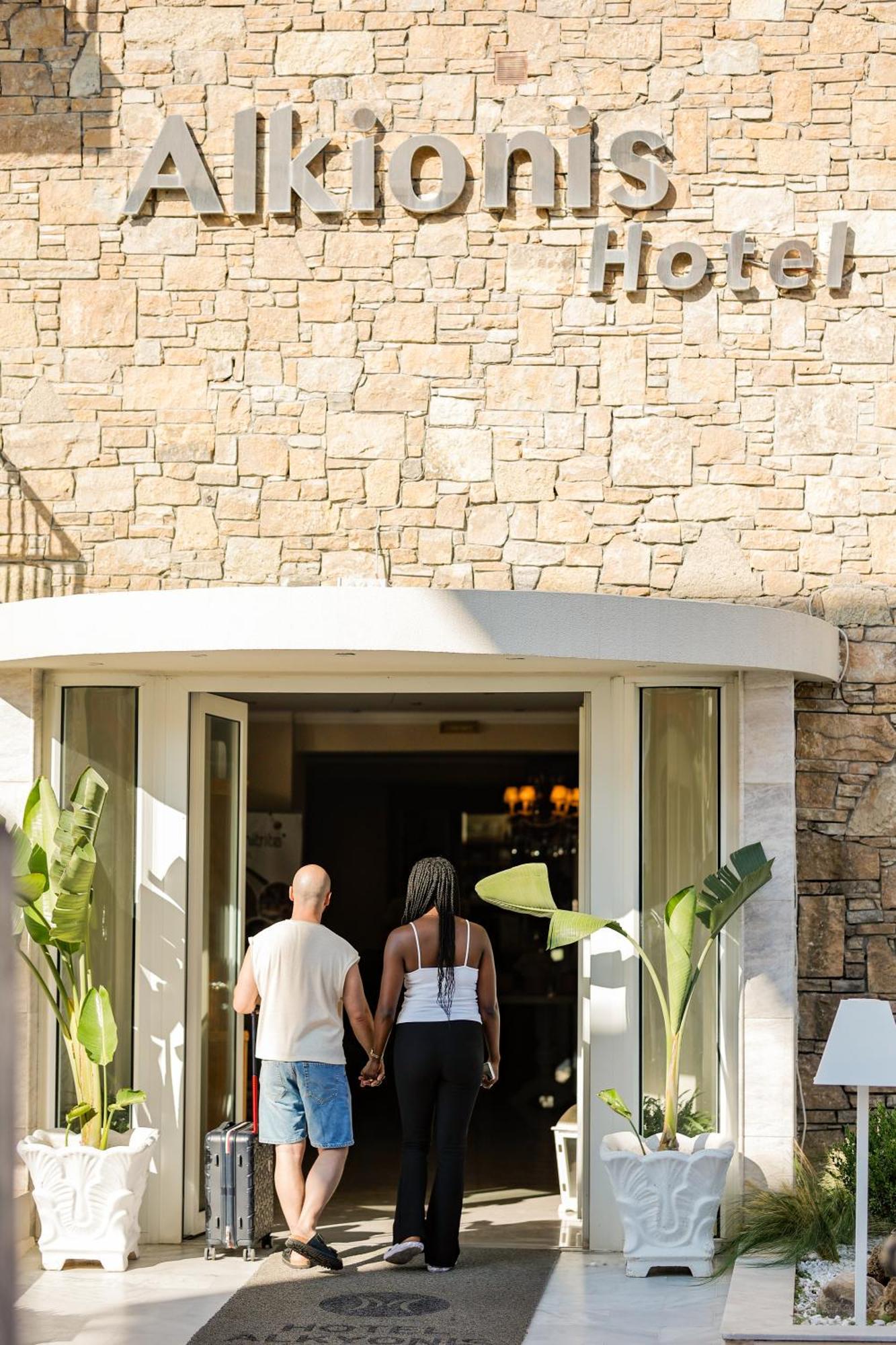 Alkyonis Hotel Nea Kallikrateia Eksteriør billede